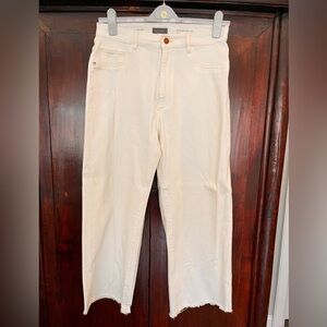 DL 1961 Hepburn Wide Leg High Rise Ankle Jeans-Size 31